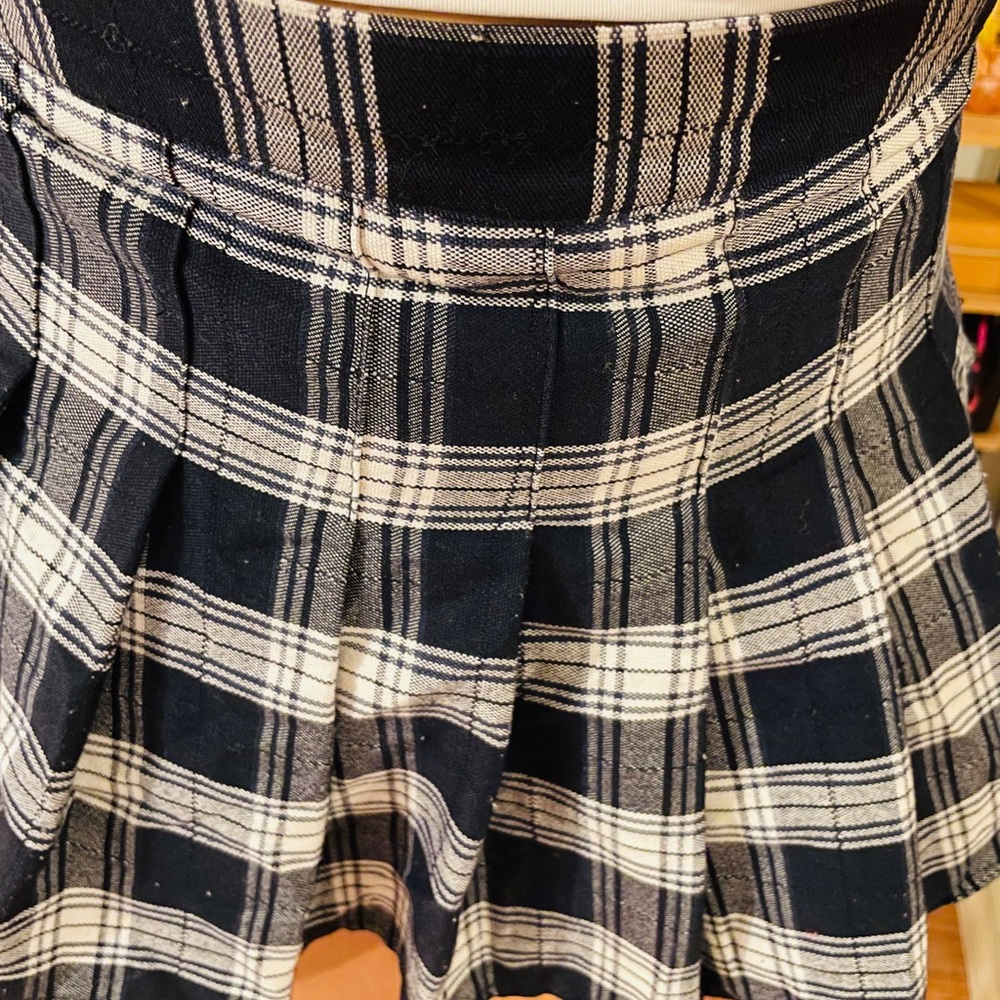 Plaid Mini Skort - Picture 3 of 4